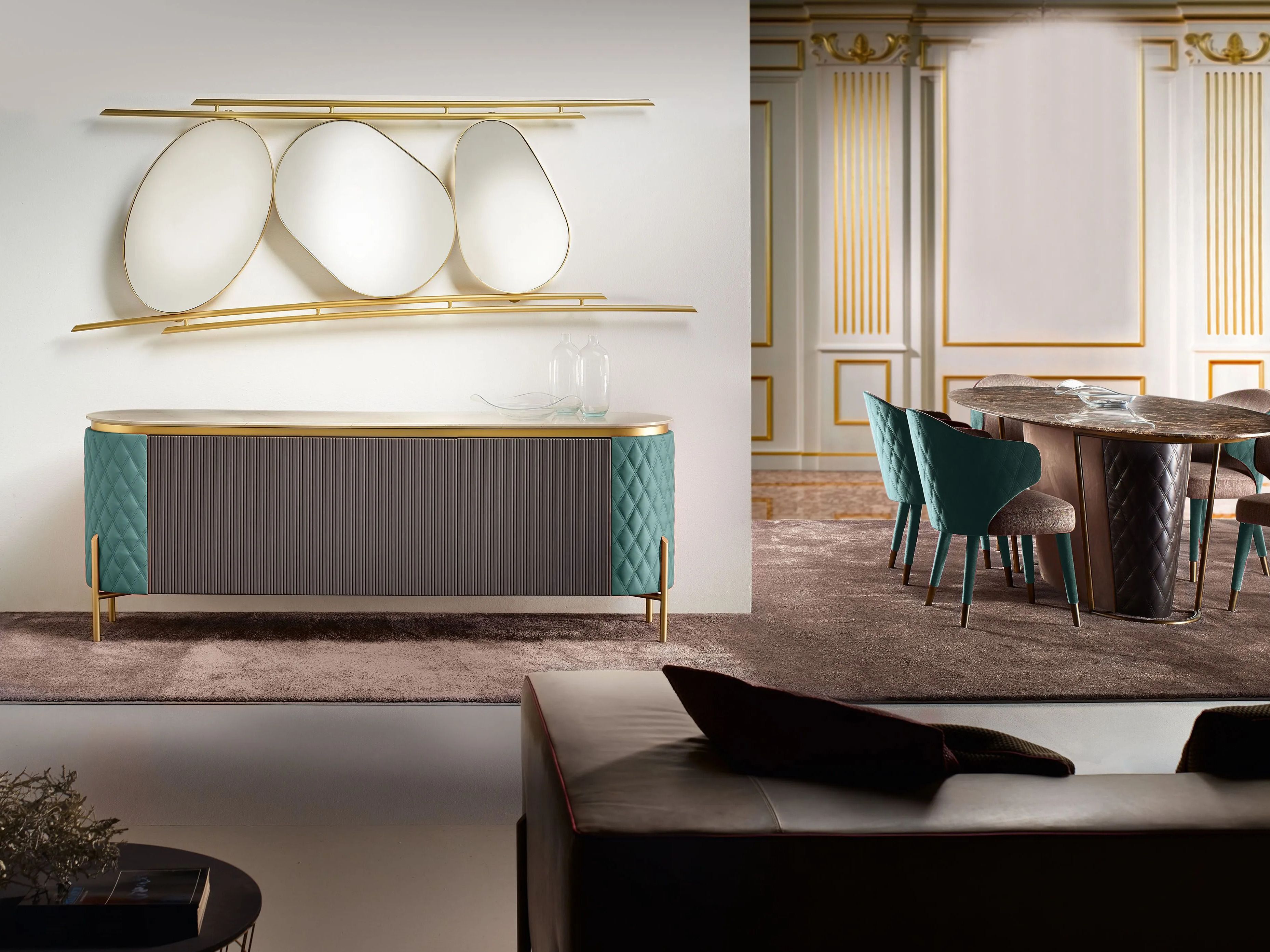 Деревянный шкаф с ящиками Former In Italia ARCH-00026660 - Вид №5