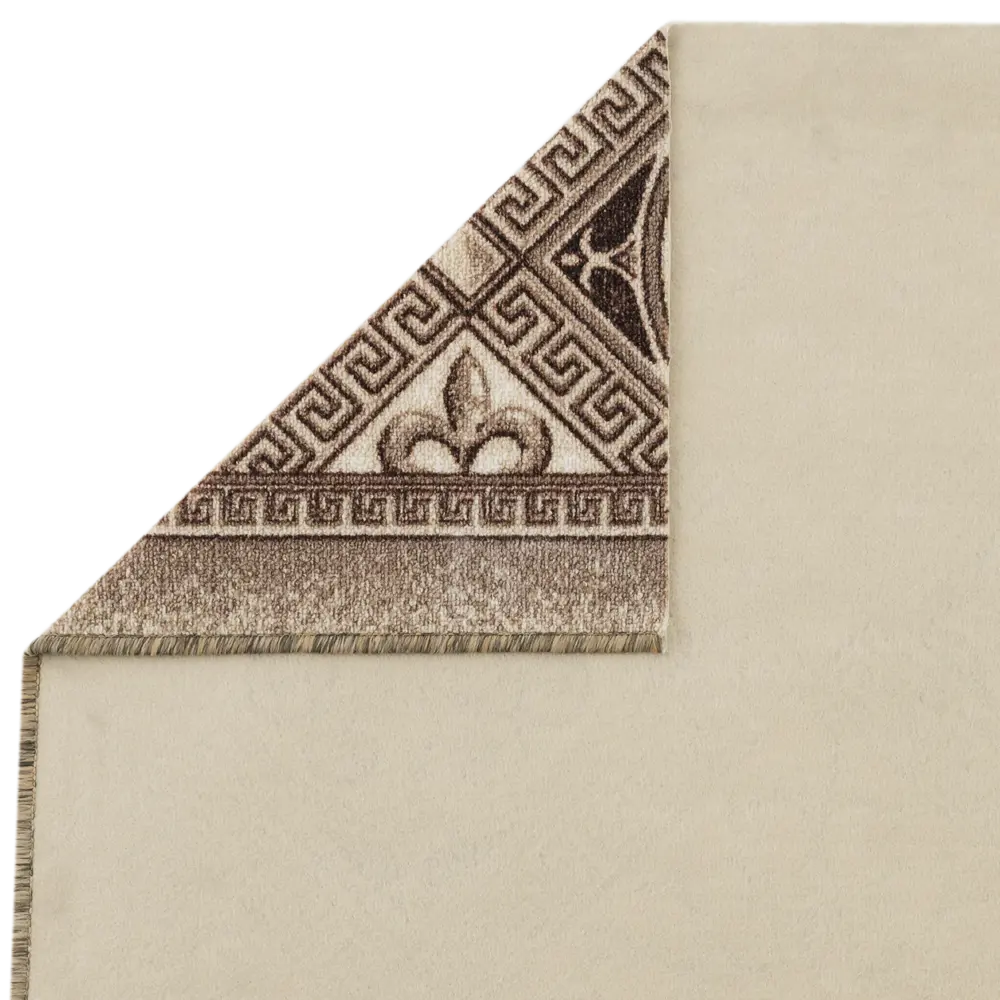 Дорожка ковровая «Джеди» 1 м, цвет коричневый ВИТЕБСКИЕ КОВРЫ STLM-2013912 - Вид №3