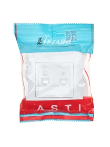 ASTI Розетка компьютер+телефон белая