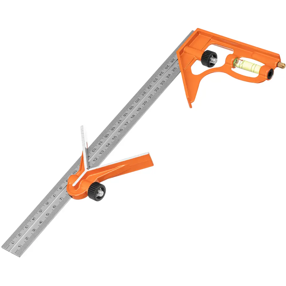 89345328 Линейка измерительная стальная с уровнем Sparta 323675 300 мм STLM-0846732 