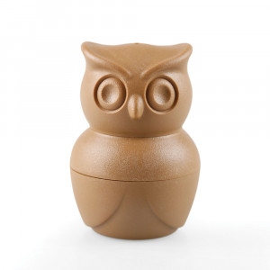 QL10236-BN Набор для завтрака morning owl коричневый Qualy