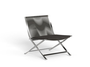 Морской веревочный складной садовый стул