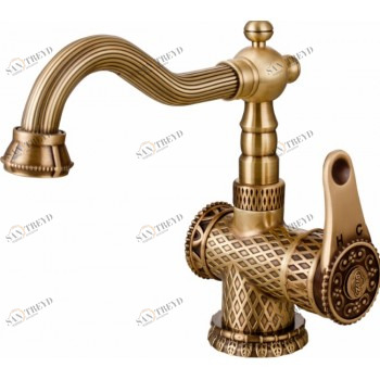 Zorg A 413U-BR смеситель для умывальника Смеситель для кухни Zorg 186 х 159 мм 