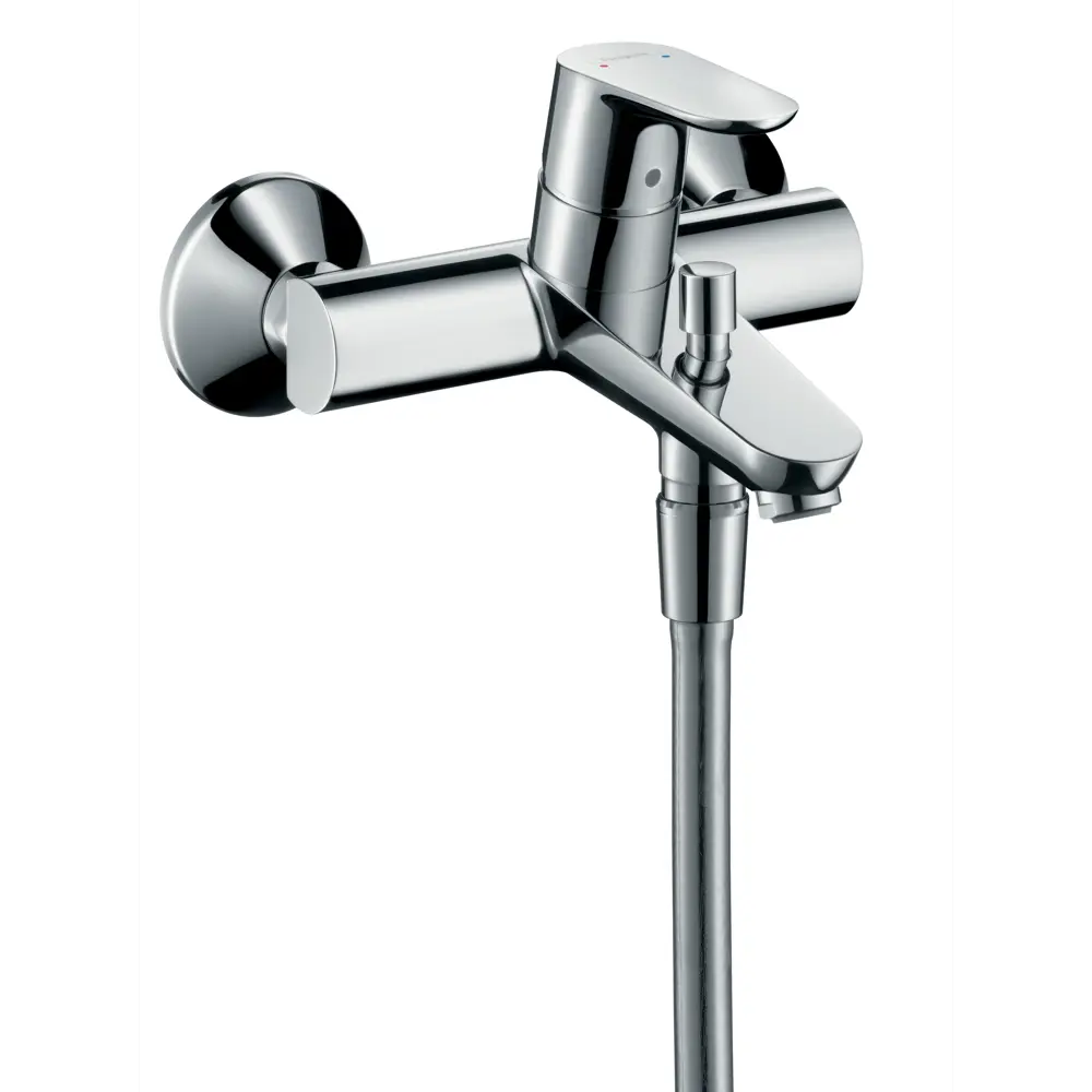 Смеситель для ванны Hansgrohe Focus E2 однорычажный цвет хром 82600661 STLM-2133528 - Вид №2