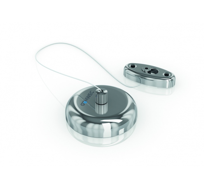 GW04 16 01 00SN Genwec Подставка с автоматическим дозатором в черном геле-дезинфицирующем средстве для рук 