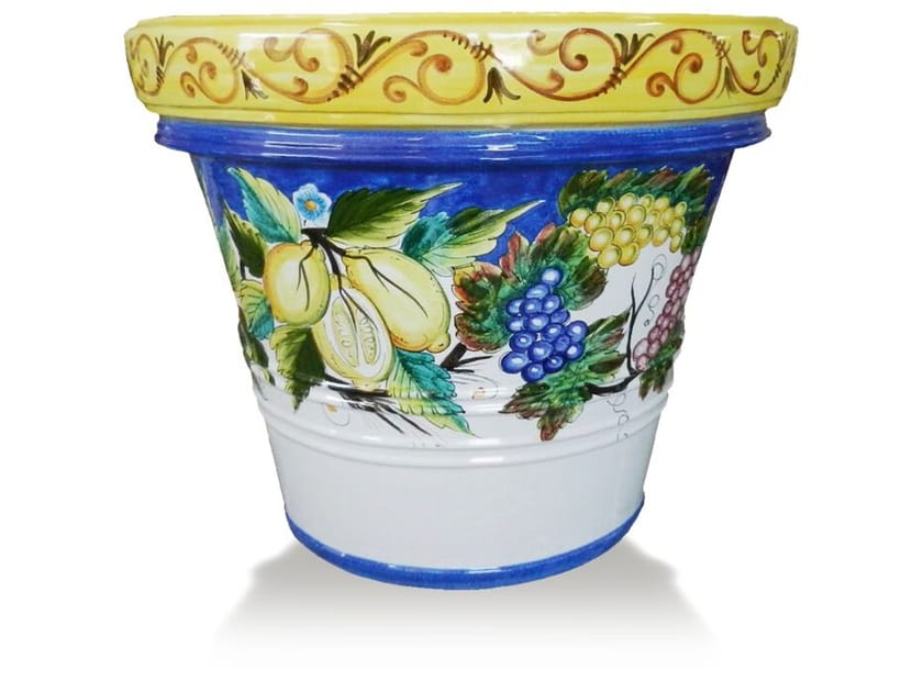 Украшенный терракотовый лимоньер Grandi Maioliche Ficola ARCH-00149800