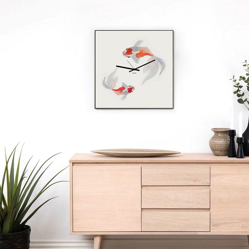 Designobject.it Настенные часы из штампованного листового металла  It907  - Вид №1