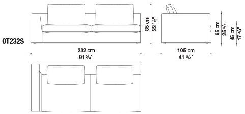 Maxalto Диван из ткани Otium sun-id-1372446 - Вид №23