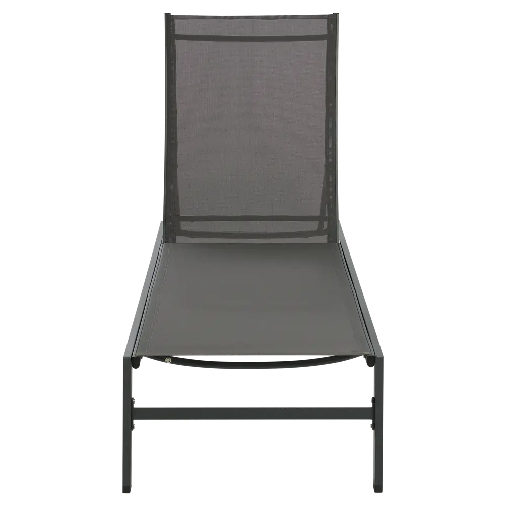 Шезлонг BEGINIA Lyra 200x68x31 см алюминий серый STLM-2119805 - Вид №8