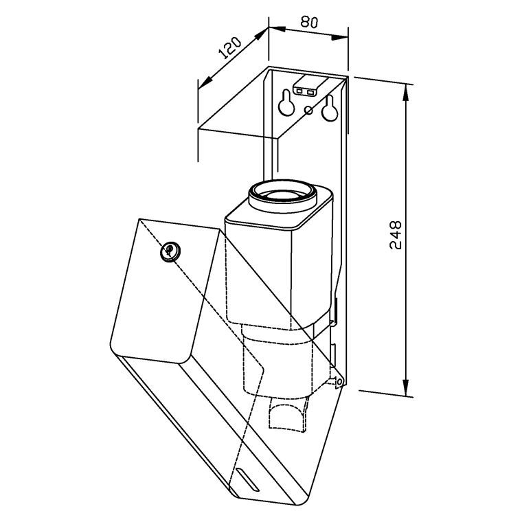 728337 Дозатор жидкого мыла PP101 WAGNER_EWAR Wagner Ewar  - Вид №1