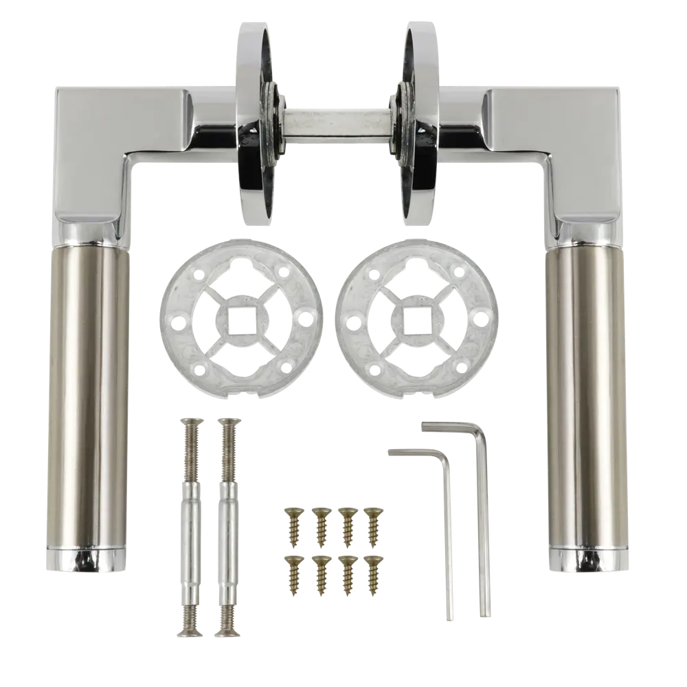 Дверные ручки EDSON EDS-94B-R2 в стиле хром 85168435 STLM-0059321 - Вид №1