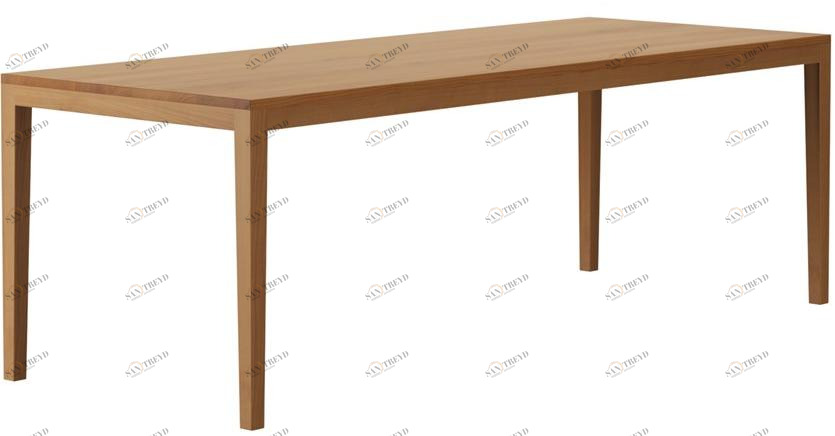 horgenglarus Прямоугольный кухонный стол из массива дерева  T-1615 