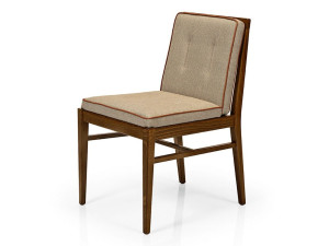 Деревянный мягкий стул