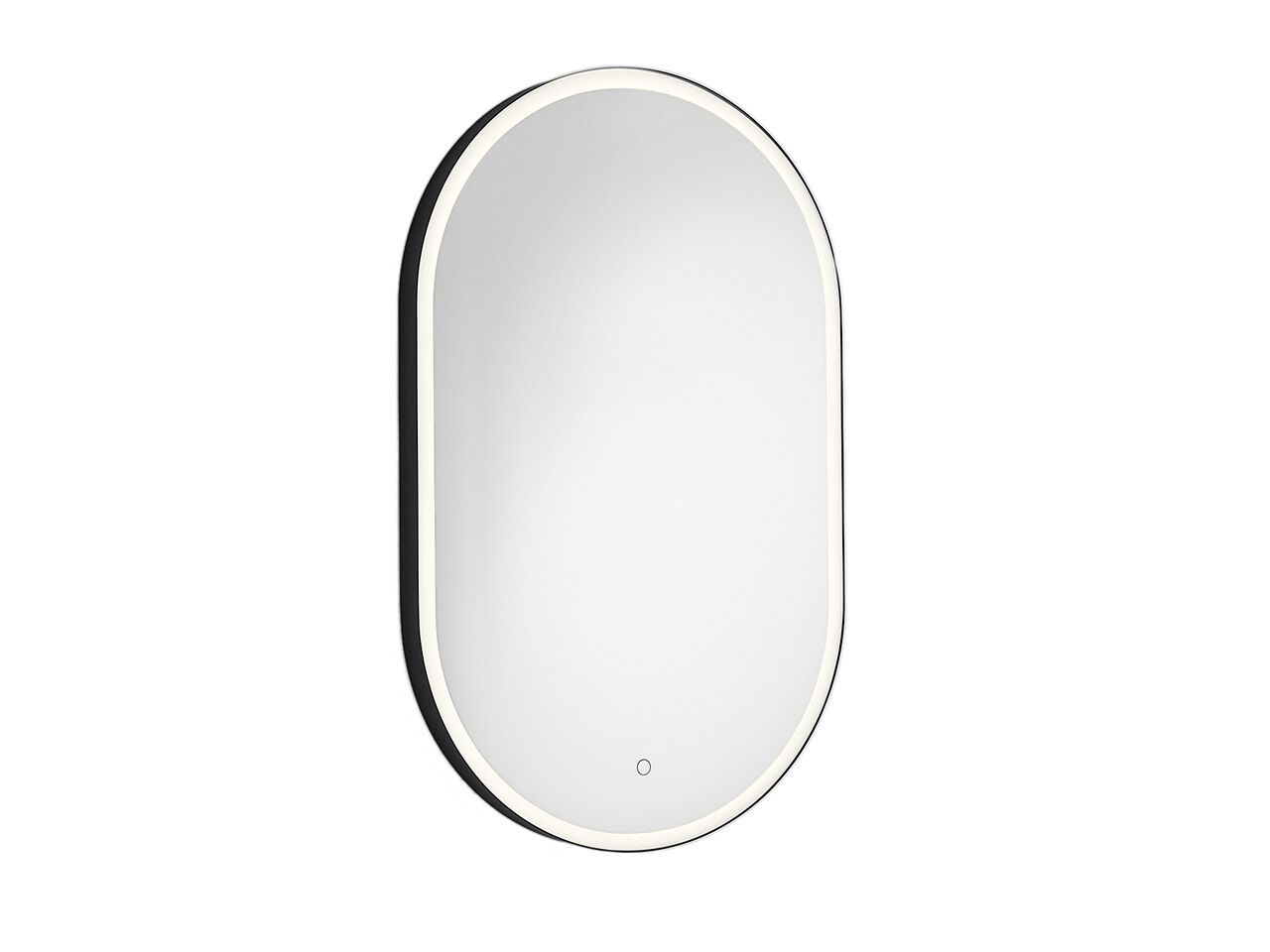Овальное зеркало для ванной комнаты со встроенным освещением GEDY FRANZ ARCH-00124042