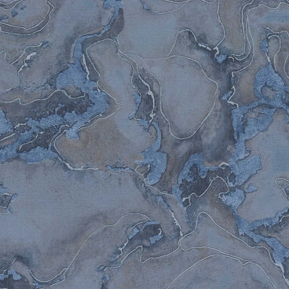 Обои флизелиновые Ovk Design D.Langer Ave синий 1.06 м 10663-06 88915289 STLM-2148824 Set 1 marble - Вид №1