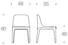 Tonin Casa Мягкое кожаное кресло Mivida sun-id-1380713 - Вид №3