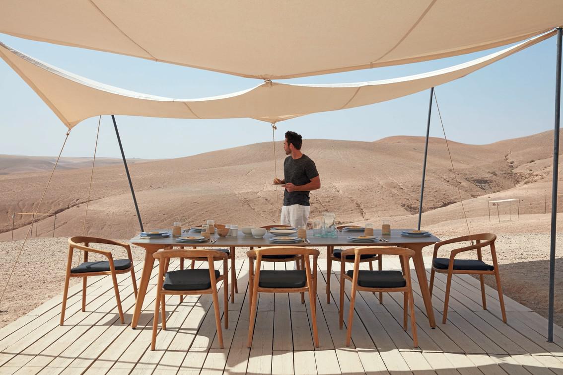 Табурет 47 teak nero Manutti Solid MNST04 - Вид №33