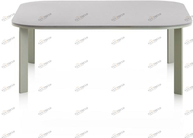 GANDIABLASCO Квадратный садовый стол из термо-лакированного алюминия Solanas sun-id-1493047