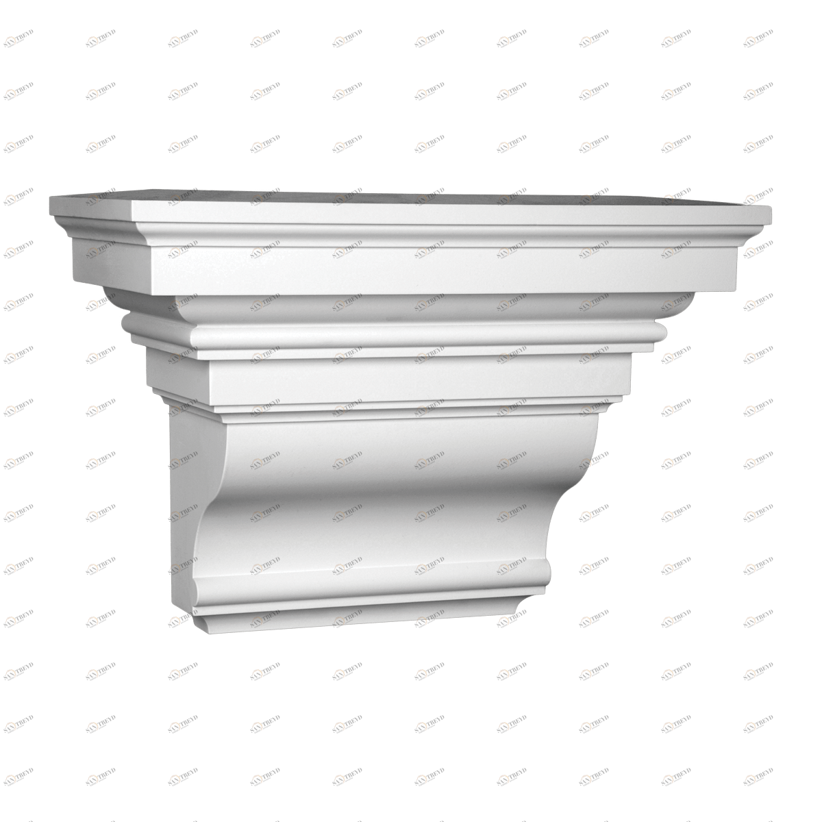 ЕВРОПЛАСТ 4.83.201 Кронштейн-пьедестал 4.83.201 Пенополиуретан 