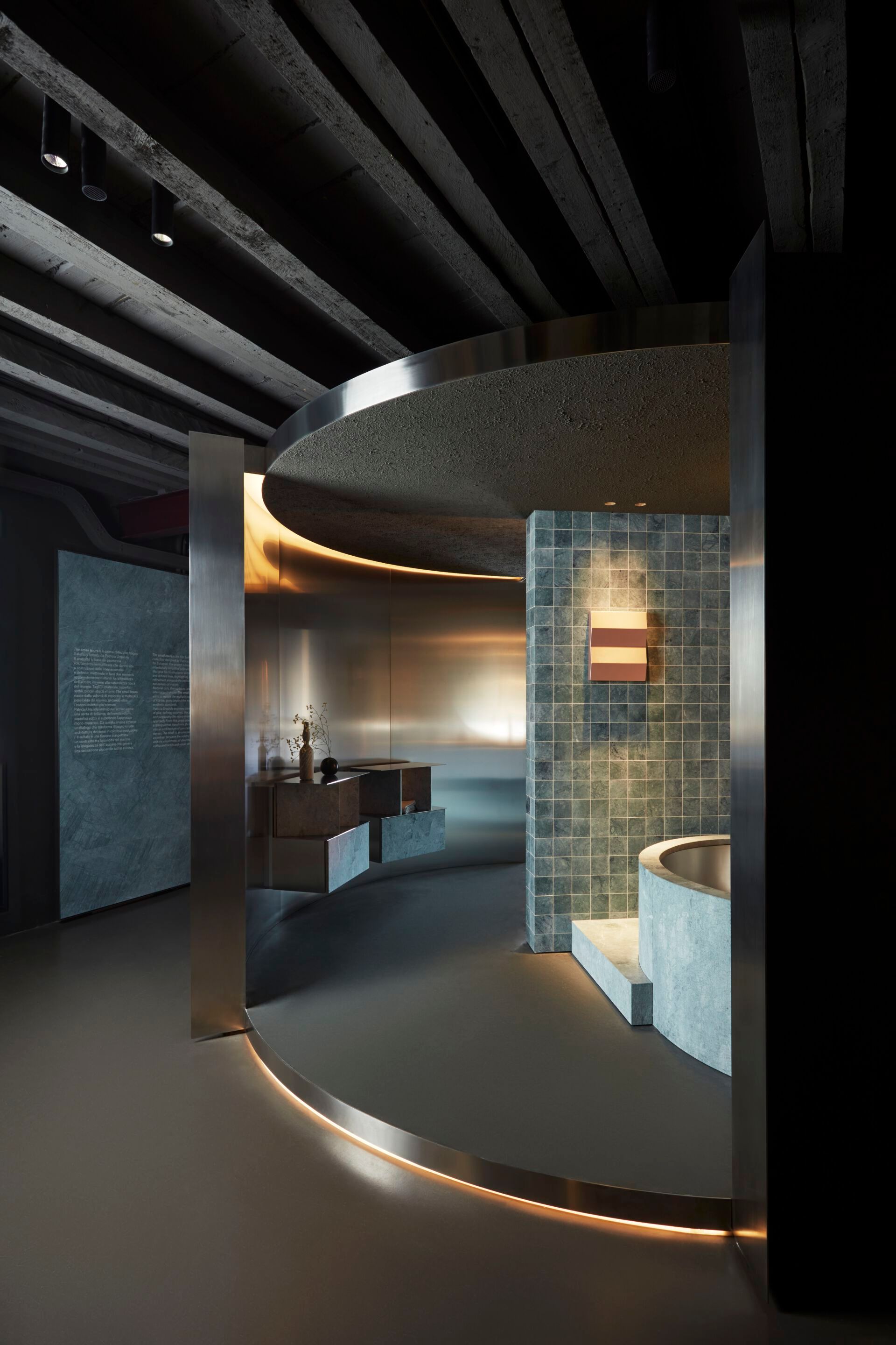 Мраморный подвесной умывальник Salvatori The Small Hours ARCH-00075477 - Вид №3