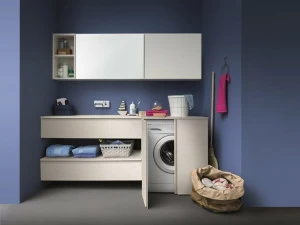 Birex Тумба под умывальник / шкаф для стирки Lapis