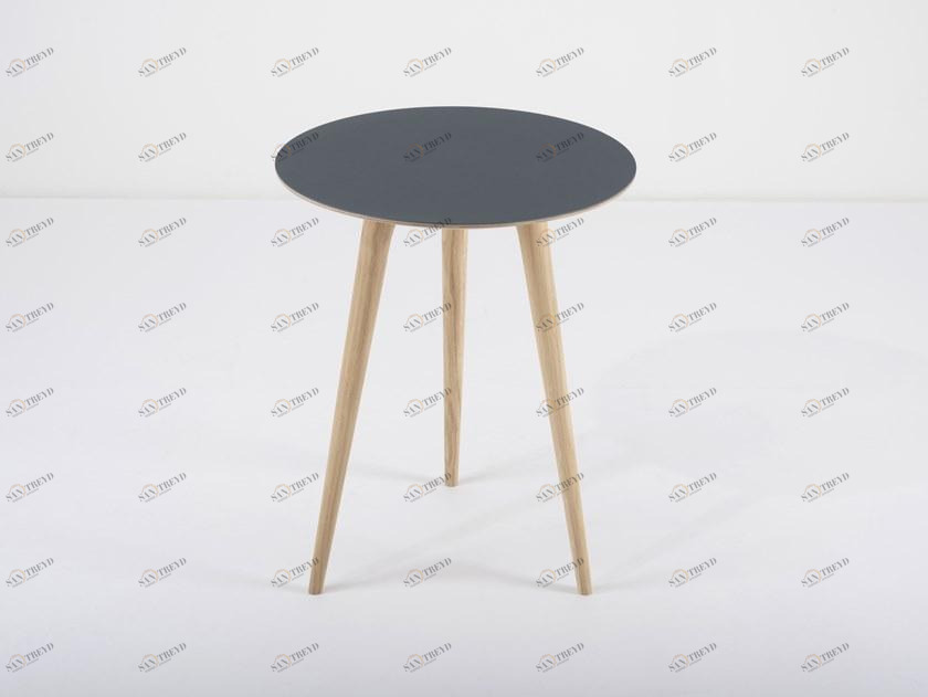 Gazzda Круглый журнальный столик из линолеума Ena sun-id-1465424