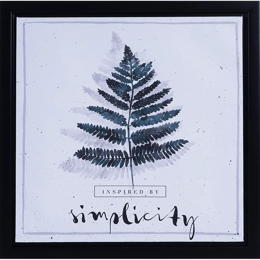 Картина на холсте в раме «Simplity» 30х30 см 81931569 STLM-2143954 Santreyd 
