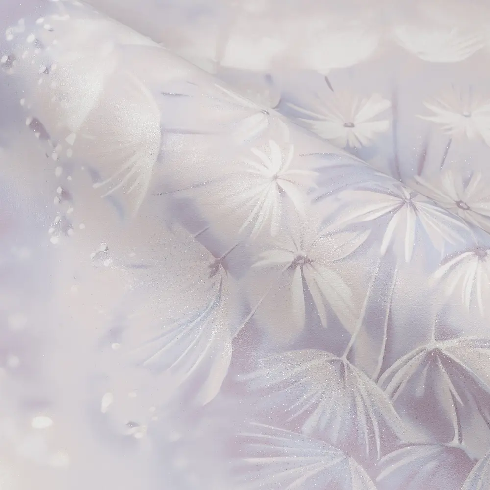 Флизелиновые обои Palitra Home Rosinka фиолетовые с растительным рисунком 89411620 STLM-1571387 - Вид №3