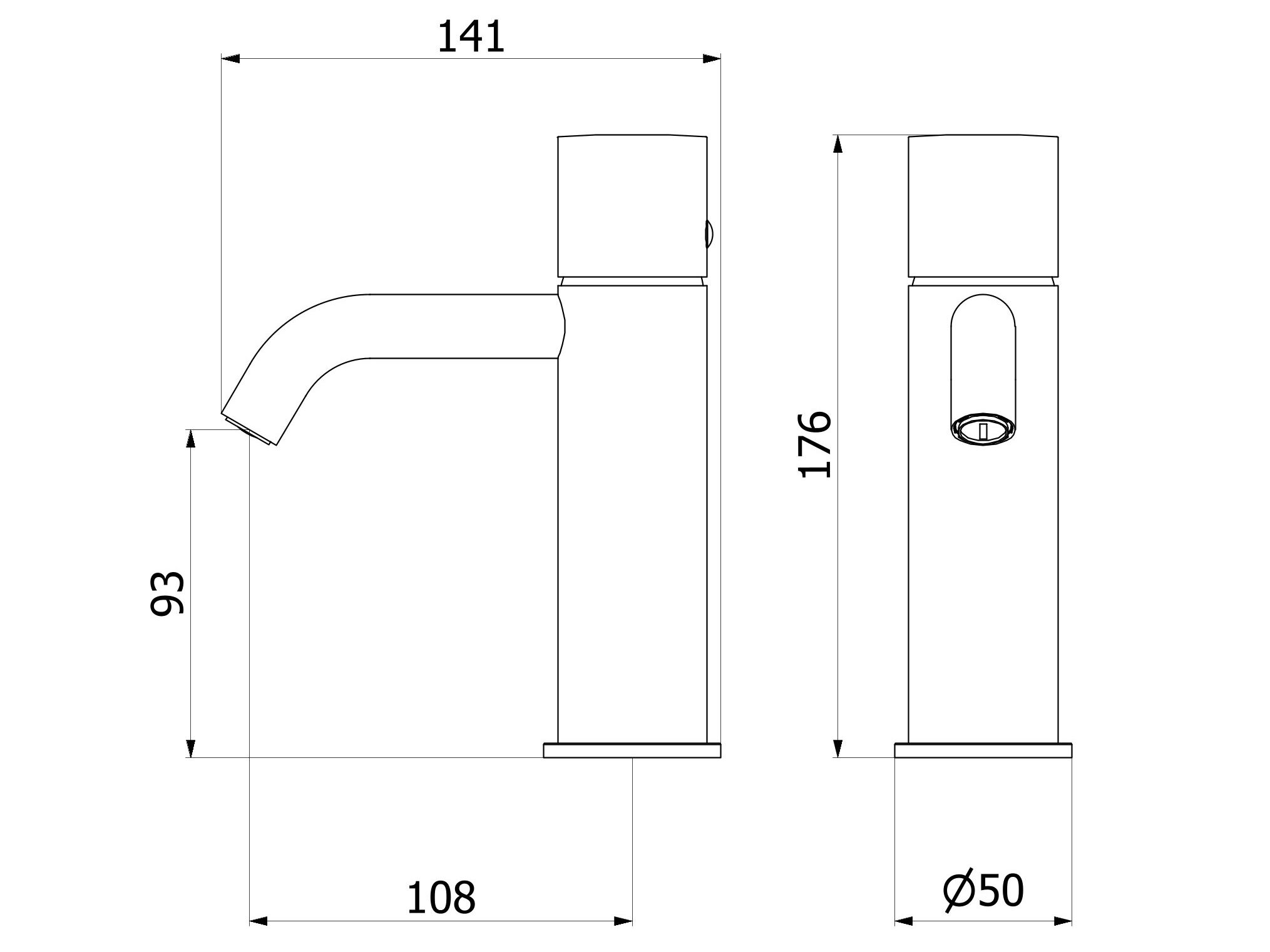 Однорычажный смеситель для раковины IB Brera ARCH-00056488 - Вид №13