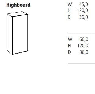 Настенный книжный шкаф из алюминия и дерева Schonbuch S7 ARCH-00063229 - Вид №3