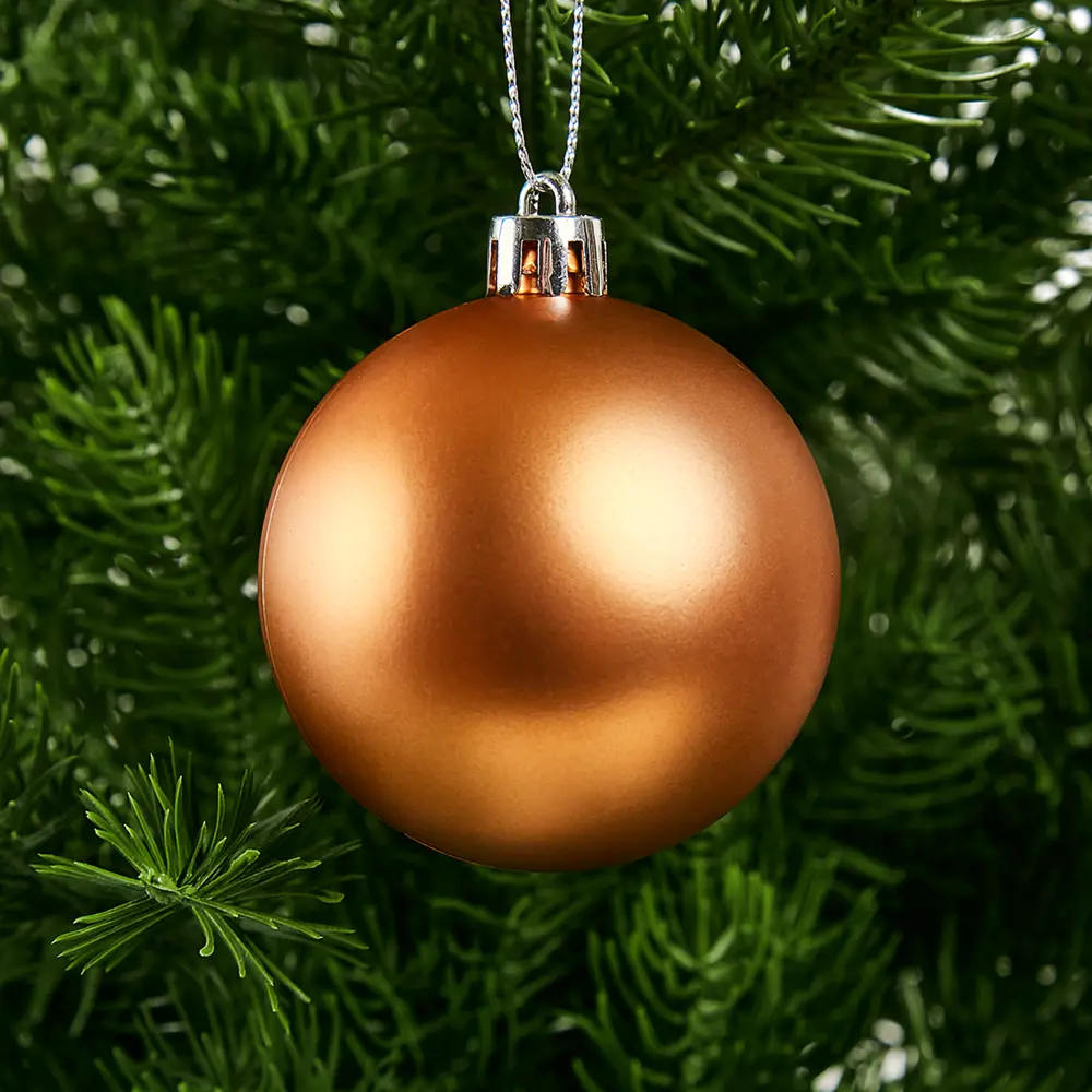 87036417 Набор новогодних шаров Christmas ø6 см цвет розовый 100 шт. STLM-1415457 Santreyd  - Вид №17