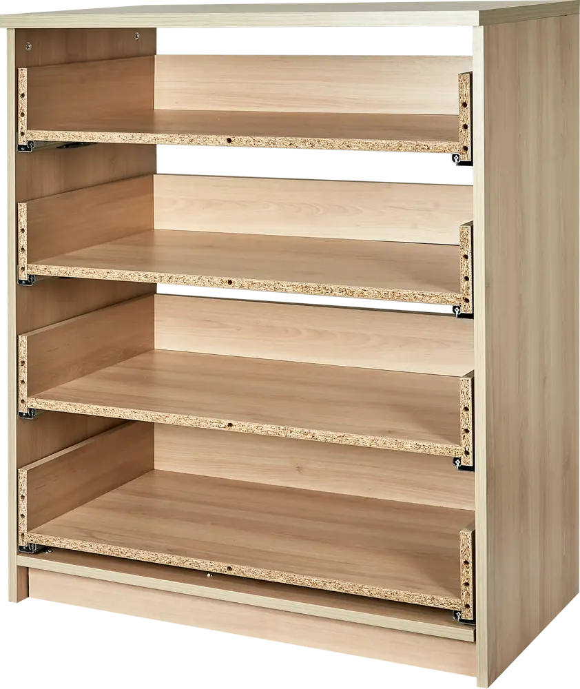Santreyd - Каркас комода на 4 ящика 80 см в стиле дуб комано 88895639