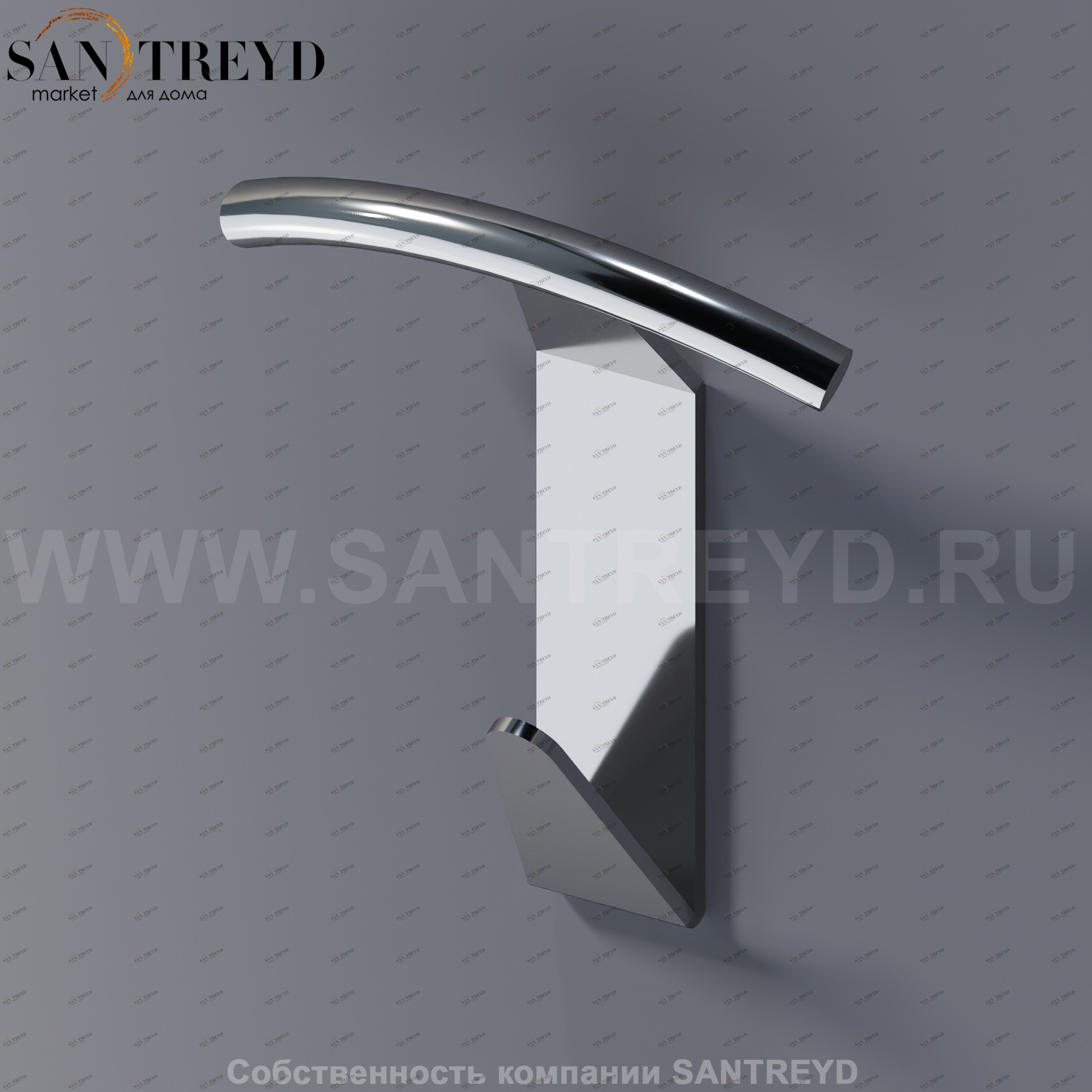 Agape MEMORY Крючок для одежды хромированный AMEM864A