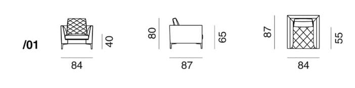Кожаное кресло с подлокотниками de Sede DS-48 ARCH-00037334 - Вид №2