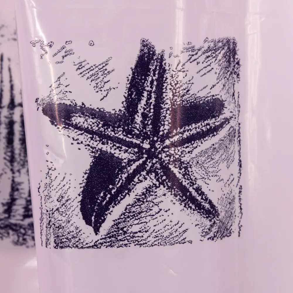 Штора для ванной комнаты «Розовые ракушки» 180х180 см цвет розовый V-LINE Полиэтилен с рисунком STLM-2125211 - Вид №2