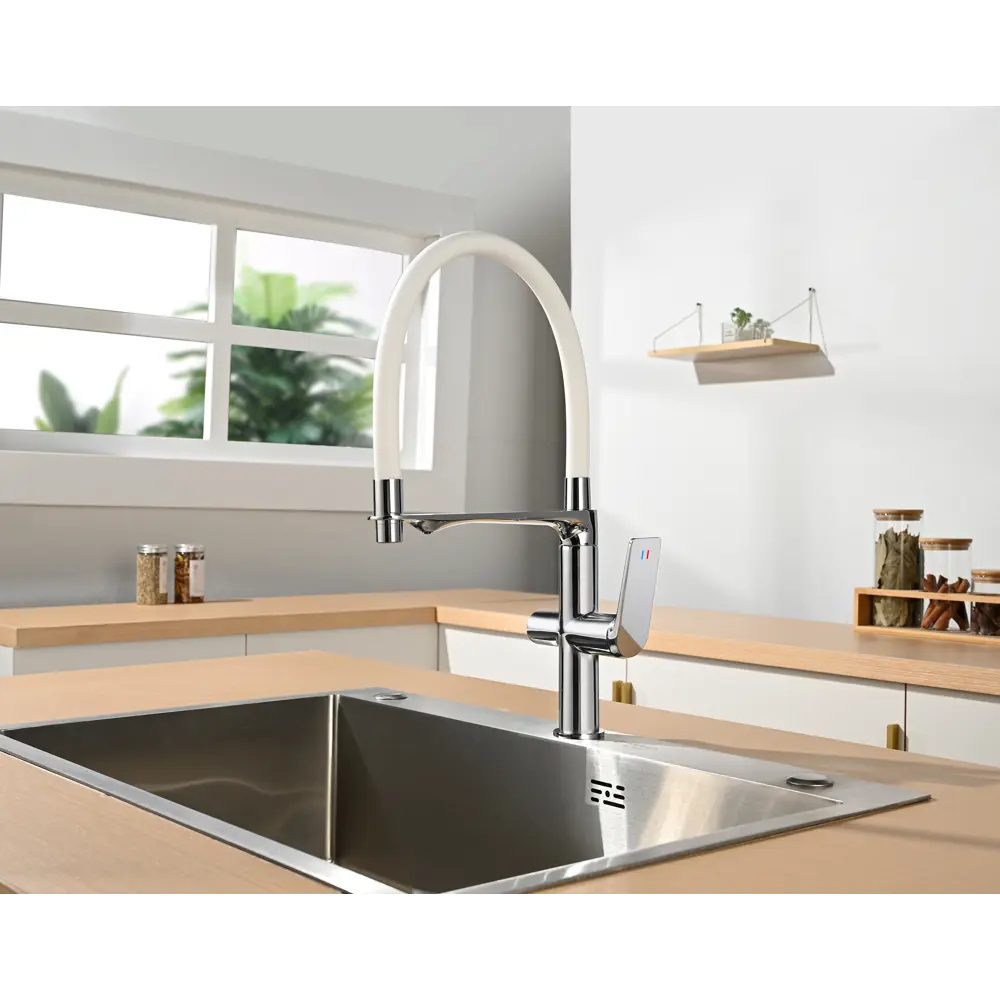 Смеситель DELINIA Нея с фильтром для кухни - элегантный дизайн и функциональность 88780485 STLM-0877179 - Вид №12