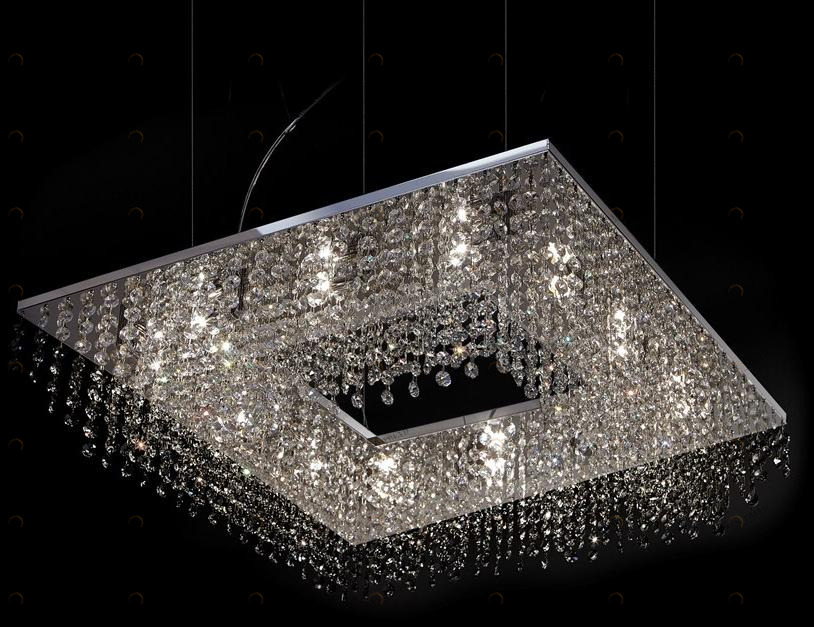ILFARI Подвесной светильник из металла с кристаллами Sky cycles 12500/12501/12502
