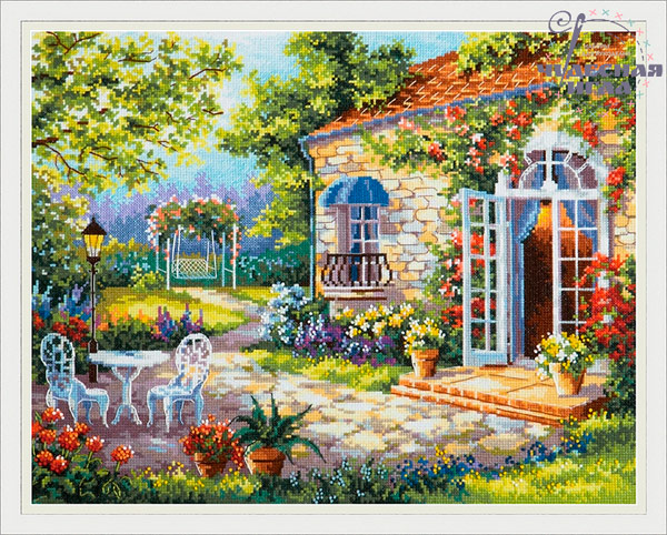 047-05 Дольче вита Набор для вышивания Чудесная Игла 40 х 32 см Чудесная игла 