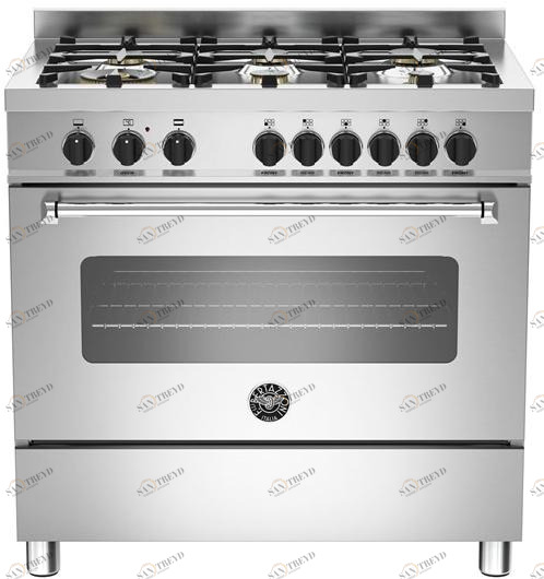 Bertazzoni Отдельностоящая кухня из нержавеющей стали Master sun-id-1355226