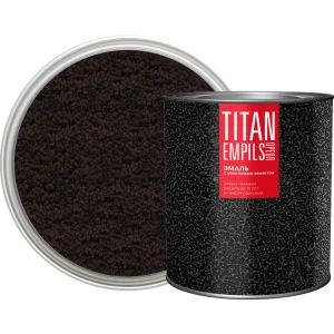 Грунт-эмаль 3 в 1 Ореол Titan молотковая цвет коричневый 2.5 кг