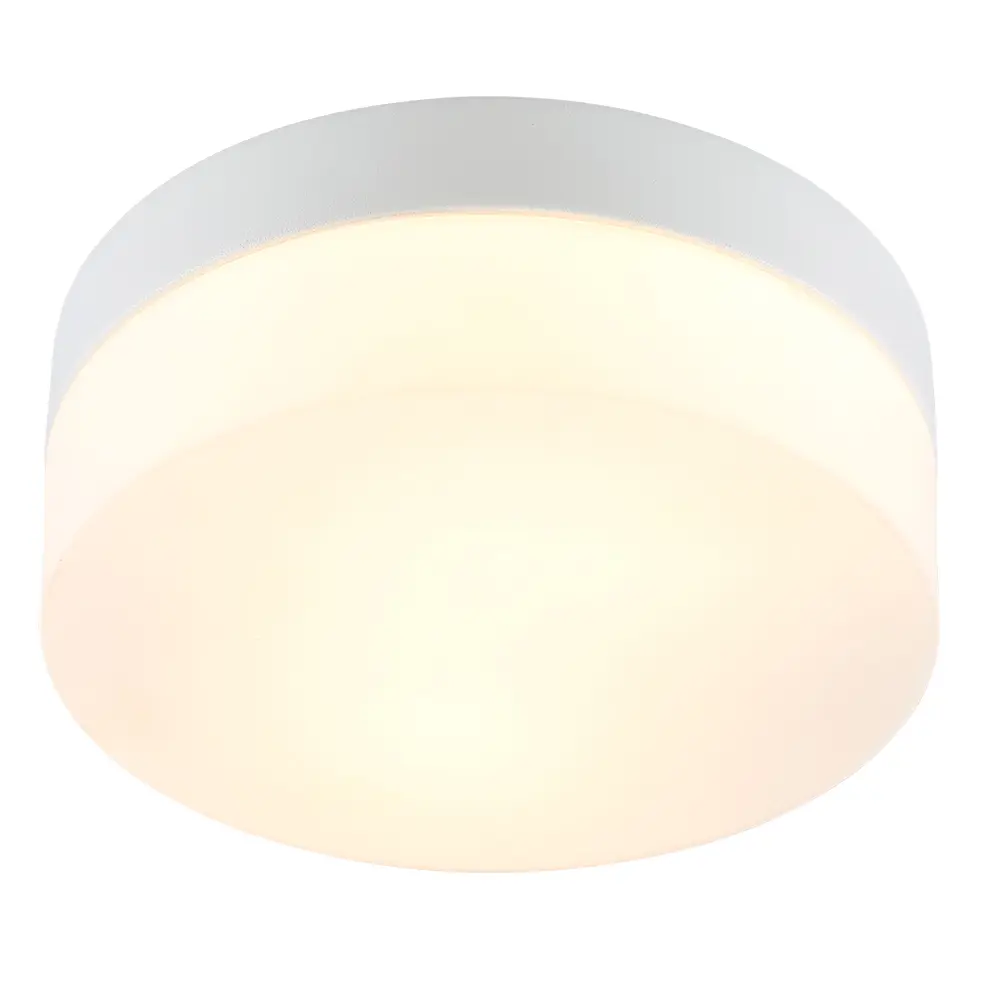 Светильник для ванной Arte Lamp «Aqua» E27 60 Вт IP44 цвет белый, накладной 86395564 STLM-2111159 