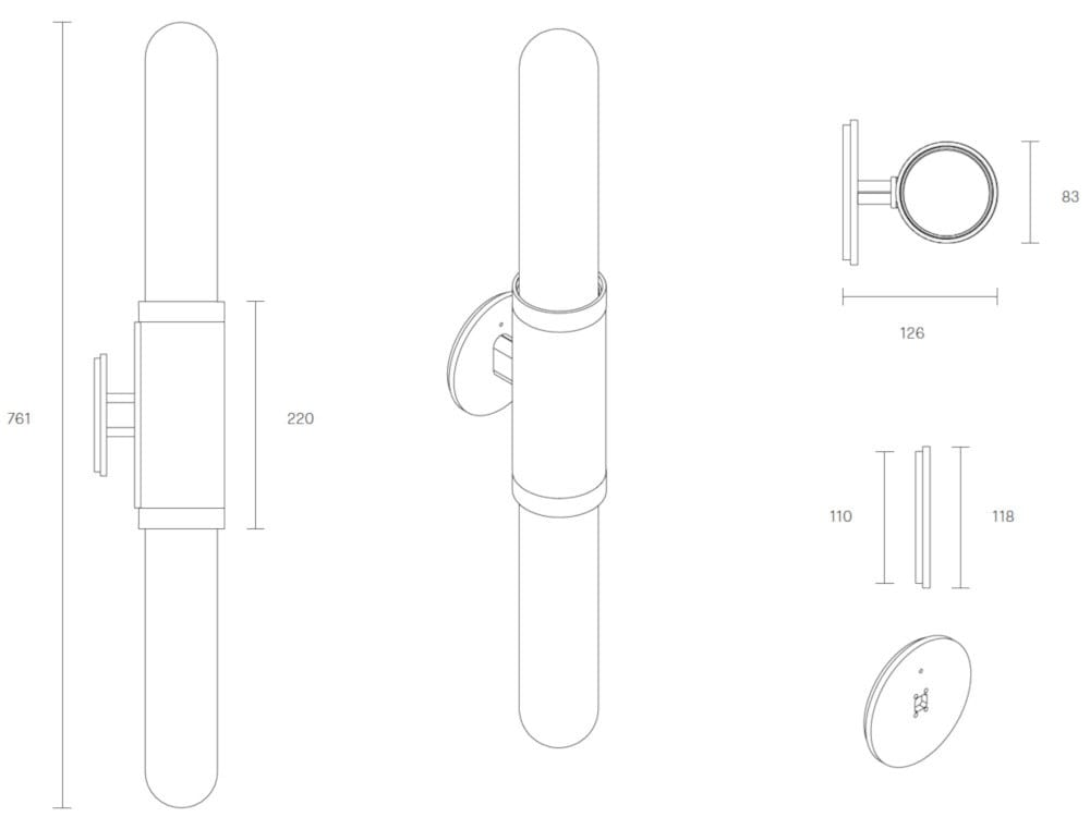 Светодиодный настенный светильник Articolo Studios Scandal ARCH-00009316 - Вид №8