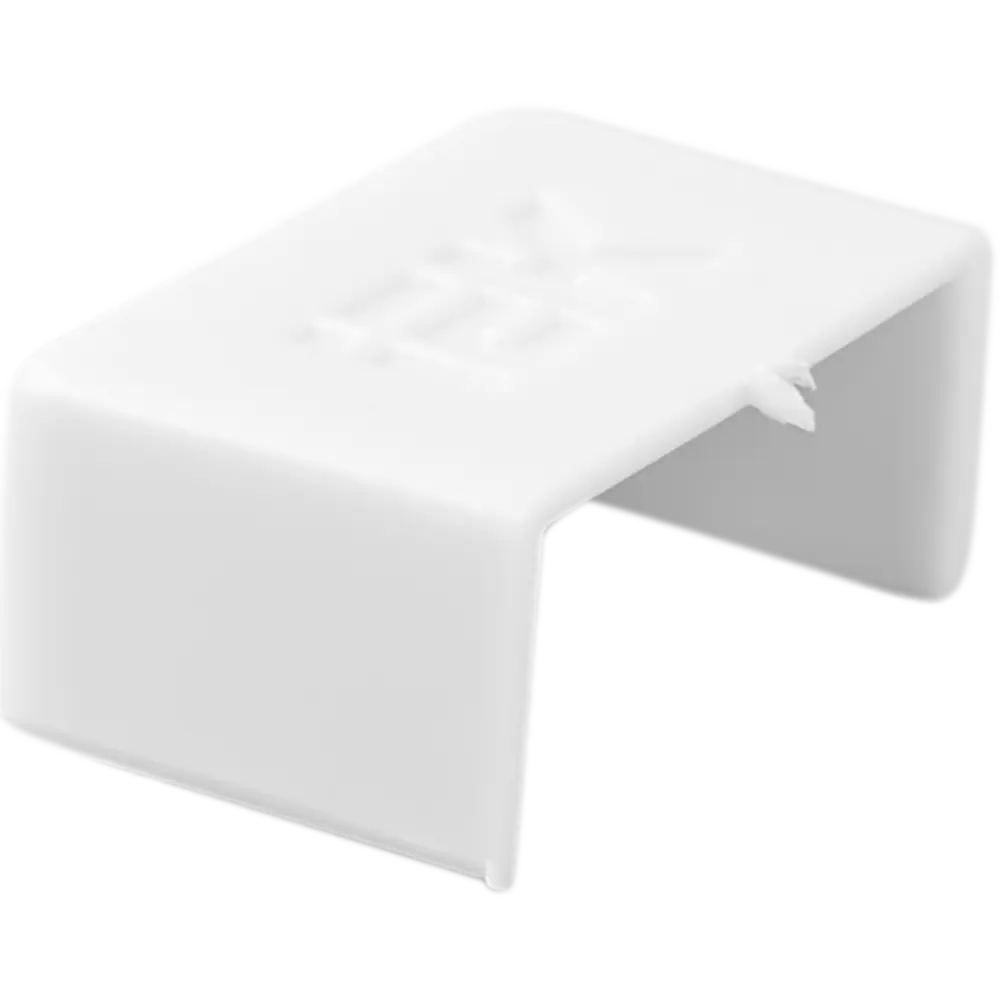 Заглушка IEK для кабель-канала 15x10 мм белая (4 шт) 82377886 STLM-0025847