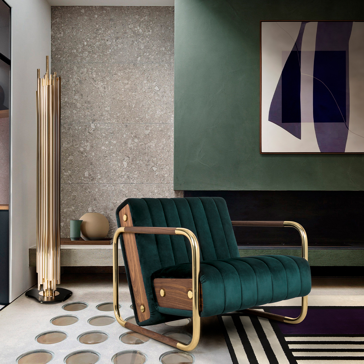 Кресла Minnelli Armchair Covethouse ESSENTIAL HOME  - Вид №1