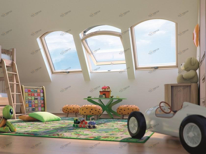 Fakro Откидное мансардное окно sun-id-1431900