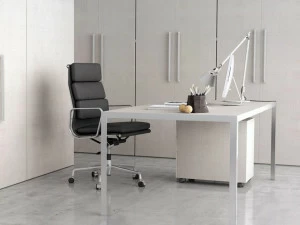 Elitable Рабочий стол из лакированного дерева Cube