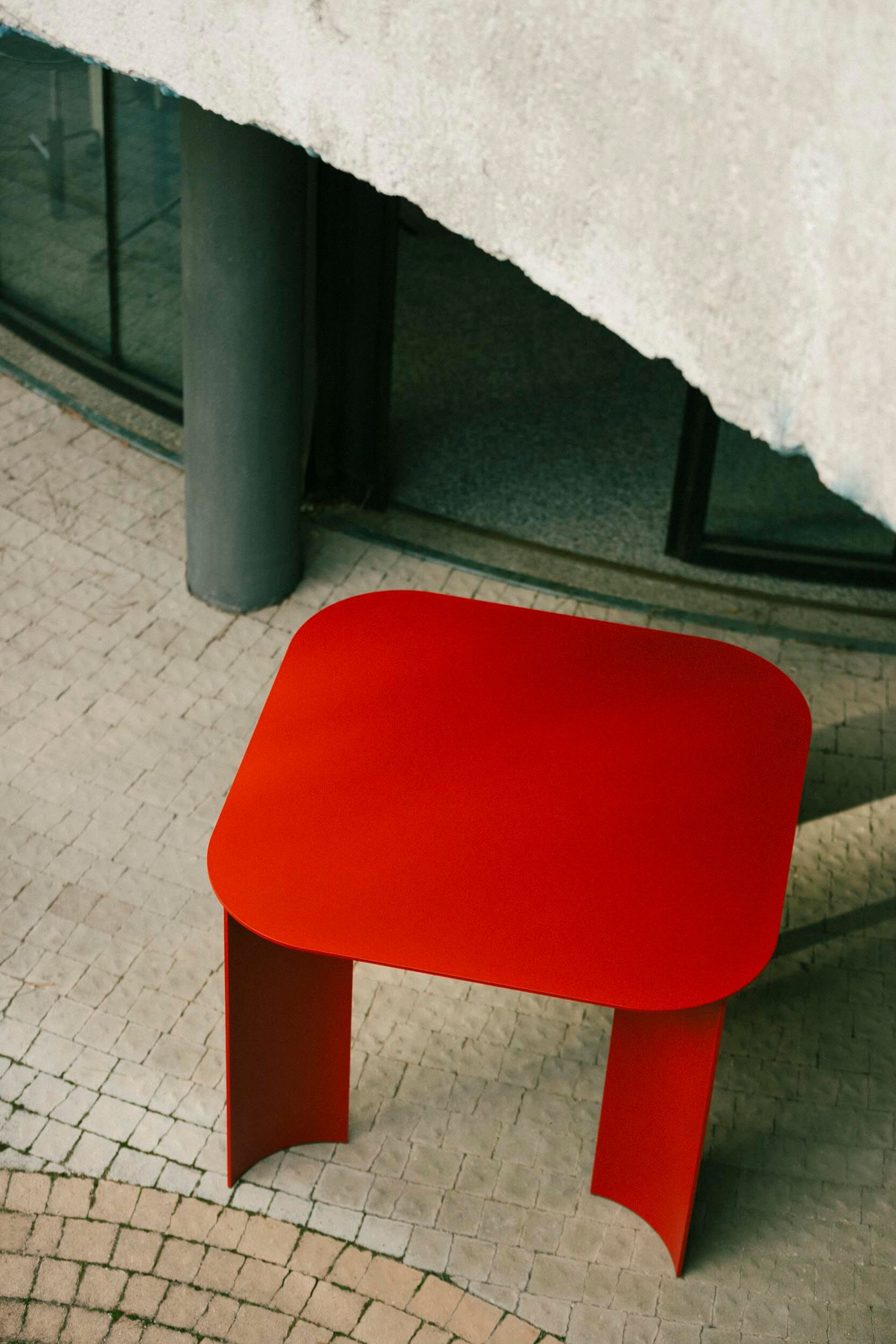 Квадратный металлический стол Ripa INDIA S ARCH-00011603 - Вид №3