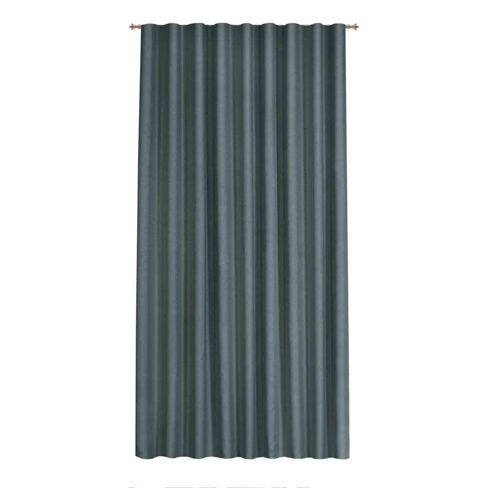 Штора на ленте Паола 200x280 см цвет синий MIAMOZA STLM-2117450