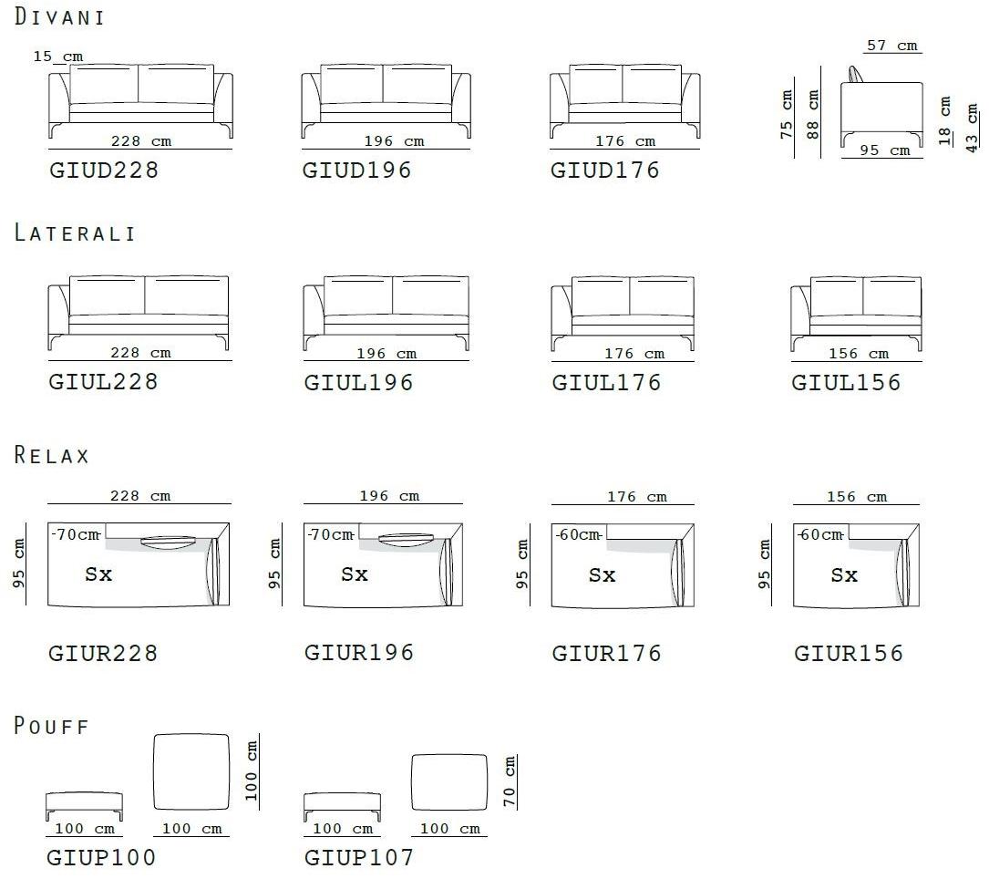 Flexstyle 5-местный угловой диван из ткани sun-id-1497121 - Вид №1