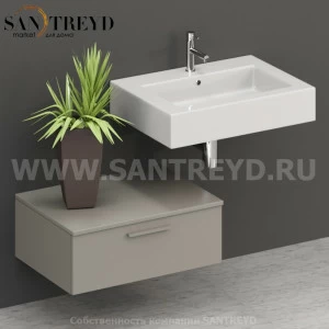 T07052GH2 Столешницы для использования в сочетании с тумбами и открытыми тумбами 70 см серая Globo ARREDO WOOD Италия